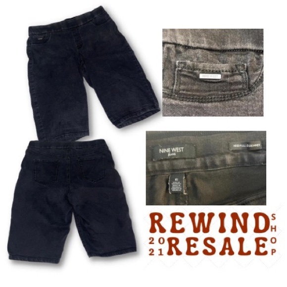 Nine West womens plus short Sz 16 - Picture 1 of 3